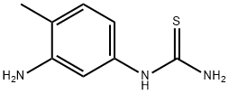 1-(3-amino-p-tolyl)-2-thiourea  Struktur