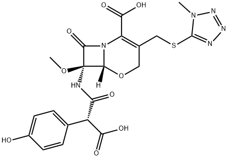 Latamoxef Struktur