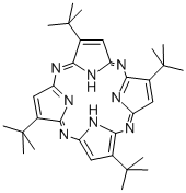 2 7 12 17-TETRA-TERT-BUTYL-5 10 15 20- Struktur