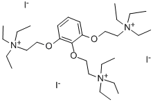 Gallamine triethiodide Struktur