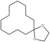 1,4-dioxaspiro[4.11]hexadecane Struktur