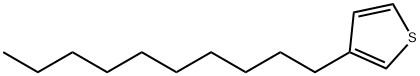 3-Decylthiophene Struktur