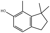 3,3,4-trimethylindan-5-ol Struktur