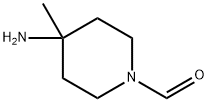 1-Piperidinecarboxaldehyde, 4-amino-4-methyl- (9CI) Struktur