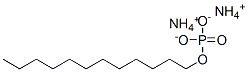 diammonium dodecyl phosphate Struktur
