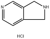 2,3-DIHYDRO-1H-PYRROLO[3,4-C]PYRIDINE HYDROCHLORIDE Struktur