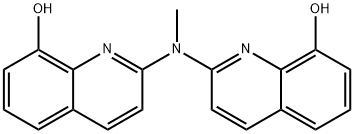 N-Methyl-2,2'-iminodi(8-quinolinol) Struktur