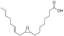 9,10-epoxy-12-octadecenoic acid Struktur