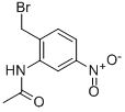 N-(2-(BROMOMETHYL)-5-NITROPHENYL)ACETAMIDE Struktur