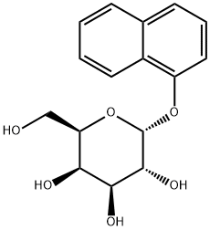 1-NAPHTHYL-ALPHA-D-GALACTOPYRANOSIDE Struktur