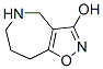 2H-Isoxazolo[4,5-c]azepin-3(4H)-one,5,6,7,8-tetrahydro-(9CI) Struktur