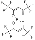 PLATINUM(II)HEXAFLUOROACETYLACETONATE Struktur