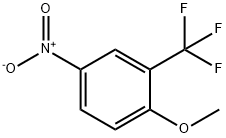 2-METHOXY-5-NITROBENZOTRIFLUORIDE Struktur