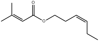 HEXENYL-CIS-3-SENECIOATE Struktur