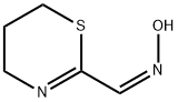 4H-1,3-Thiazine-2-carboxaldehyde, 5,6-dihydro-, oxime, (Z)- Struktur