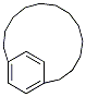 Bicyclo[12.2.2]octadeca-14,16(1),17-triene Struktur