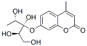 2H-1-Benzopyran-2-one, 4-methyl-7-(beta-D-xylosyloxy)- Struktur