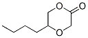 1,4-Dioxan-2-one, 5(or 6)-butyl- Struktur