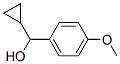 alpha-cyclopropyl-4-methoxybenzyl alcohol Struktur