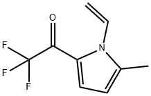 Ethanone, 1-(1-ethenyl-5-methyl-1H-pyrrol-2-yl)-2,2,2-trifluoro- (9CI) Struktur