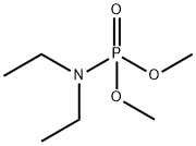 Diethylaminophosphonic acid dimethyl ester Struktur