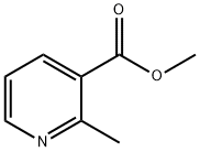 2-メチルピリジン-3-カルボン酸メチル 化學(xué)構(gòu)造式