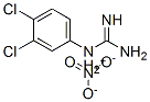 3,4-dichlorophenylguanidinium nitrate Struktur