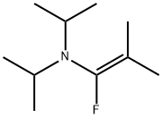 1-FLUORO-2-METHYL-N,N-BIS(1-METHYLETHYL)-1-PROPEN-1-AMINE Struktur