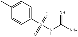 N-[AMINO(IMINO)METHYL]-4-METHYLBENZENESULFONAMIDE Struktur