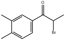 2-bromo-3-4-dimethylpropiophenone  Struktur