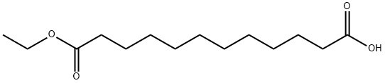 DODECANEDIOIC ACID MONOETHYL ESTER Struktur