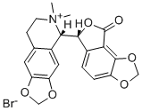 (-)-BICUCULLINE METHBROMIDE Struktur