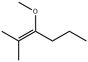 2-Methyl-3-methoxy-2-hexene Struktur