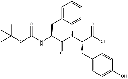 BOC-L-苯丙氨?；?L-酪氨酸 結(jié)構(gòu)式