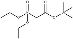 TRIMETHYLSILYL DIETHYLPHOSPHONOACETATE Struktur