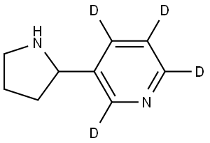 NORNICOTINE-2,4,5,6-D4 (PYRIDINE-D4)