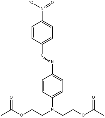 2,2'-[[4-[(4-nitrophenyl)azo]phenyl]imino]bisethyl diacetate Struktur