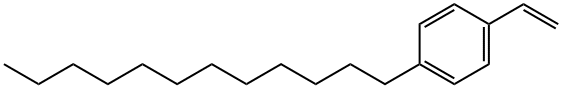 4-DODECYLSTYRENE Struktur