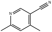 4,6-DIMETHYLNICOTINONITRILE Struktur