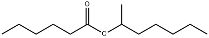 1-methylhexyl hexanoate Struktur