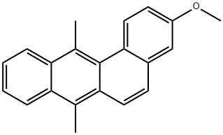 3-methoxy-7,12-dimethylbenz(a)anthracene Struktur