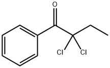 2,2-DICHLOROBUTYROPHENONE Struktur