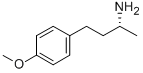 (R)-(-)-3-(4-METHOXYPHENYL)-1-METHYLPROPYLAMINE Struktur