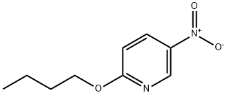 Pyridine, 2-butoxy-5-nitro- (7CI,9CI) Struktur