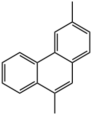 3,9-DIMETHYLPHENANTHRENE Struktur