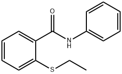 Benzamide, 2-(ethylthio)-N-phenyl- (9CI) Struktur