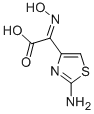 2-(2-Aminothiazole-4-yl)-2-hydroxyiminoacetic acid Struktur