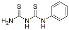 1-carbamothioyl-3-phenyl-thiourea Struktur