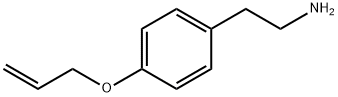 Benzeneethanamine, 4-(2-propenyloxy)- (9CI) Struktur