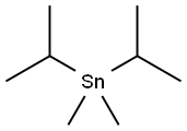 Stannane, dimethylbis(1-methylethyl)- Struktur